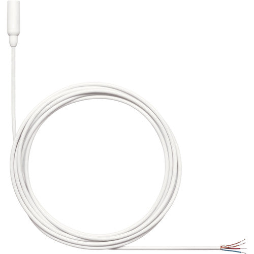 Shure TwinPlex TL48 Omnidirectional Lavalier Microphone (Pigtail, White)