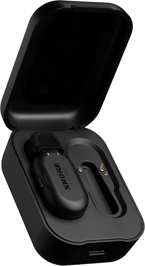 Shure MoveMic Single-Channel Wireless Lavalier Microphone with Charging Case