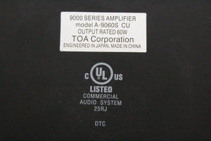 TOA A9060S-CU Digital Matrix Mixer / Amplifier