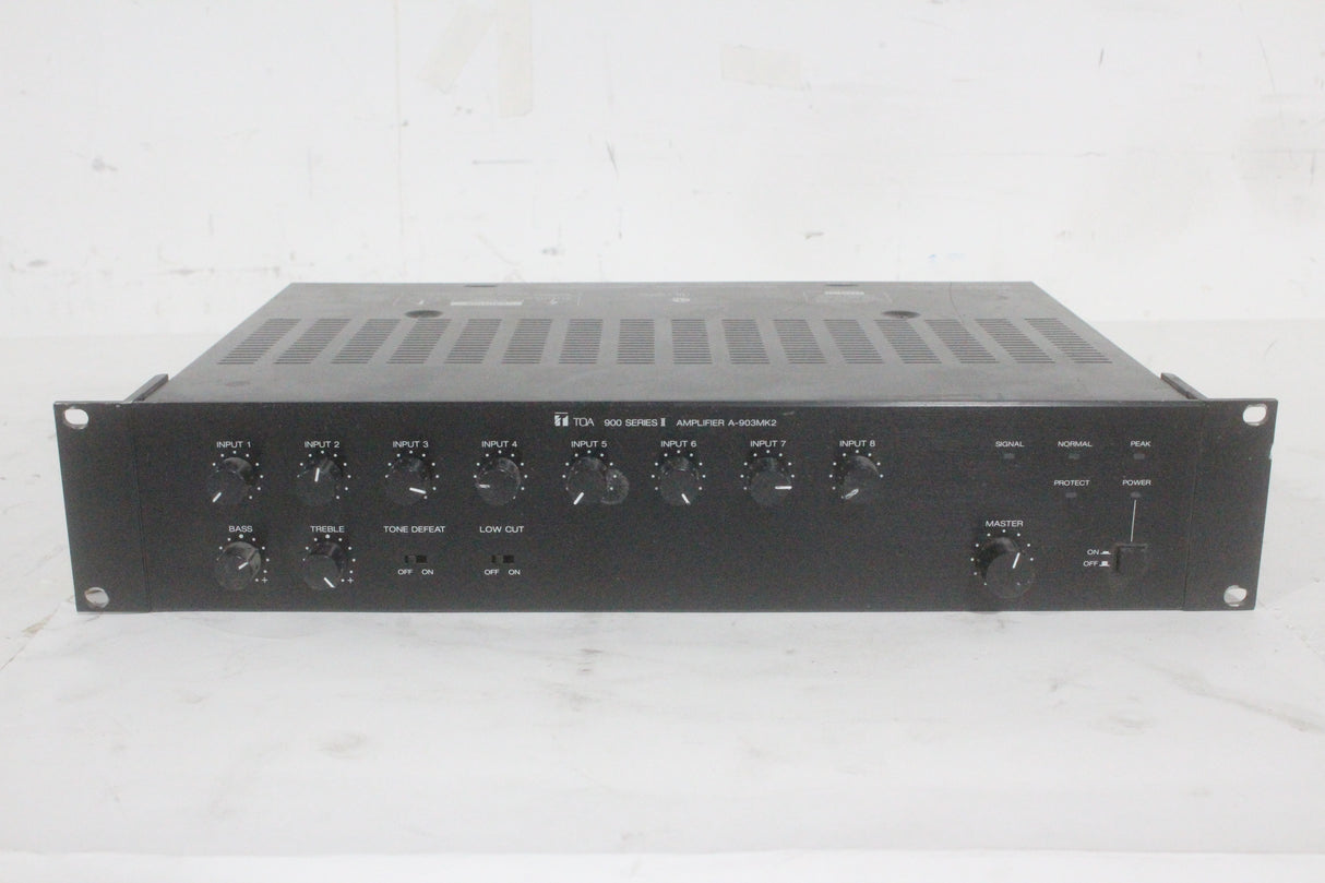TOA Electronics 900 Series II A-903MK2 30W 8-Channel Modular Mixer/Amplifier