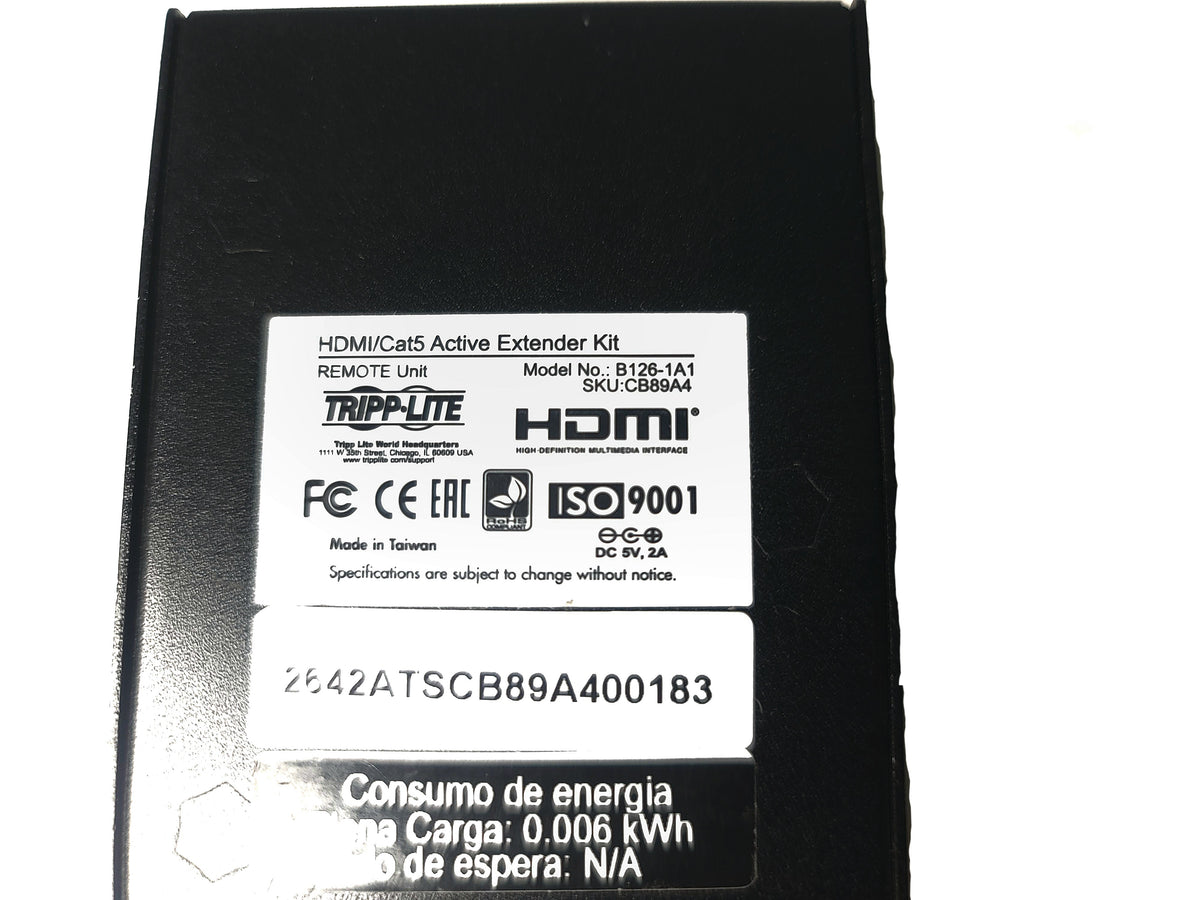 TRIPP-LITE B126-1A1 HDMI OVER Cat5 Extender