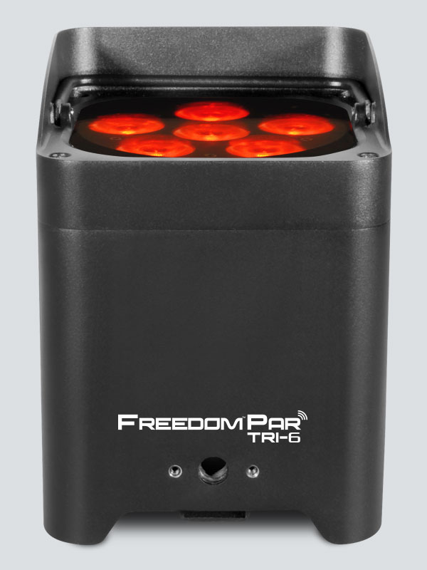 CHAUVET DJ Freedom Par Tri-6 Battery Powered RGB LED PAR with Wireless DMX