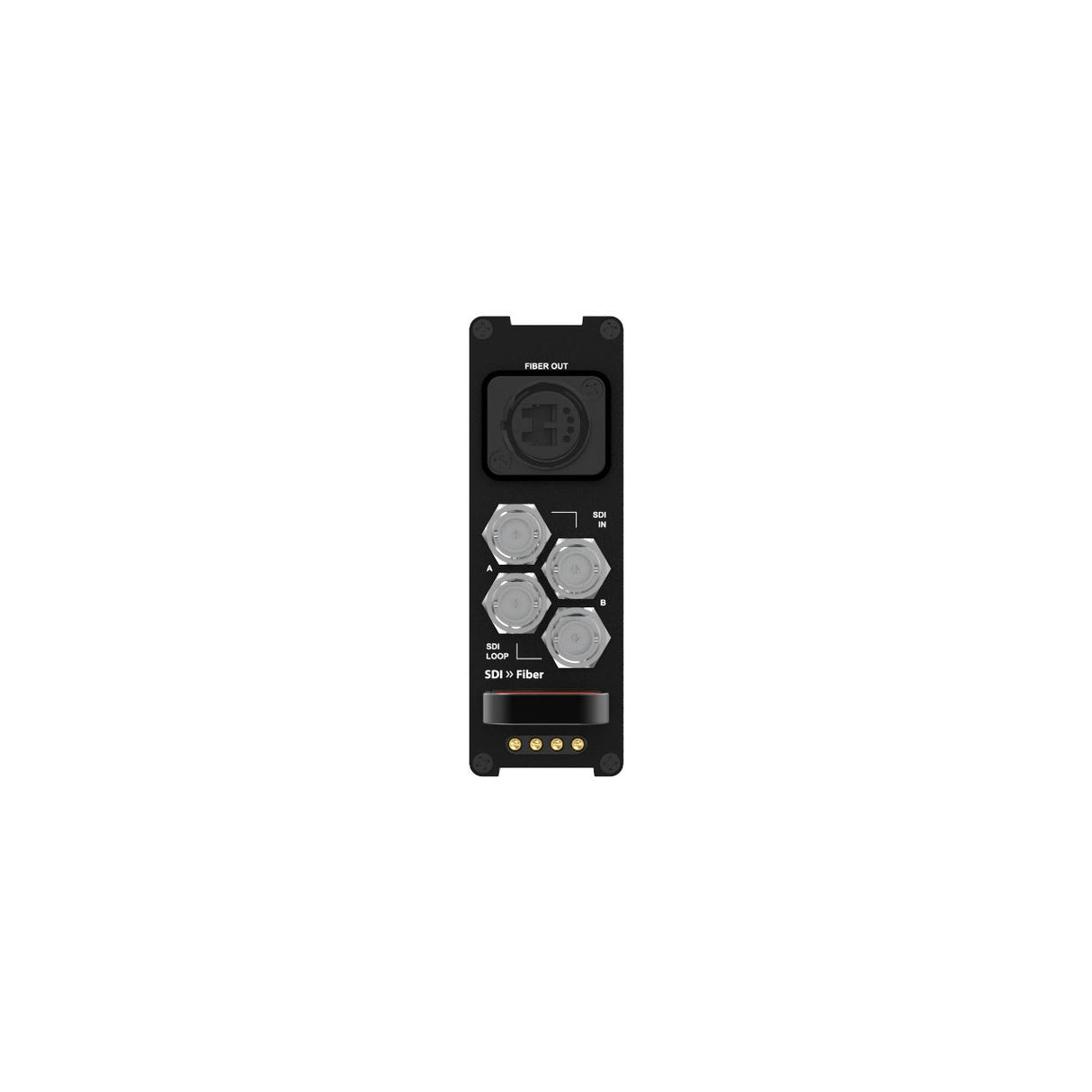 Theatrixx Technologies xVision Reversible Module (Dual Channel 3G-SDI to Fiber, Singlemode, OpticalCON Duo)