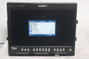TVLogic LVM-171W 17" Multi-Format Broadcast LCD Monitor in Hard Case