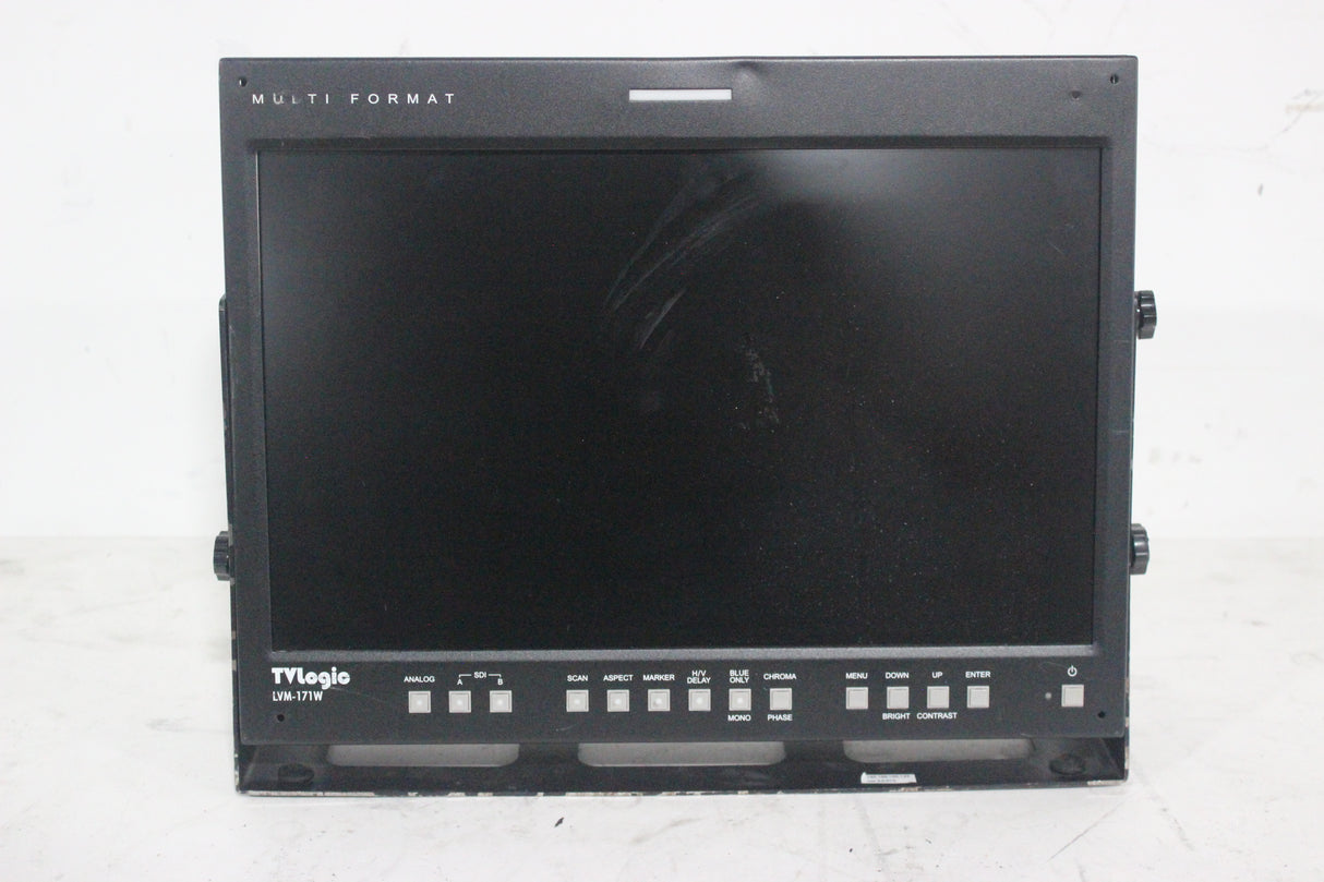 TVLogic LVM-171W 17" Multi-Format Broadcast LCD Monitor in Hard Case