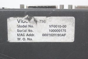 Tally Mapper Video Frame Model VF0010-00