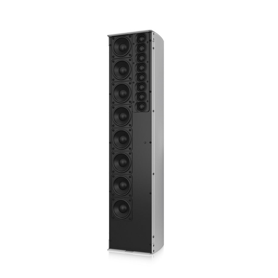 Tannoy QFLEX 16-WP Digitally Steerable Powered Column Array Loudspeaker with 16 Independently Controlled Drivers, Integrated DSP and BeamEngine GUI Control for Installation Applications (Weather Protected)
