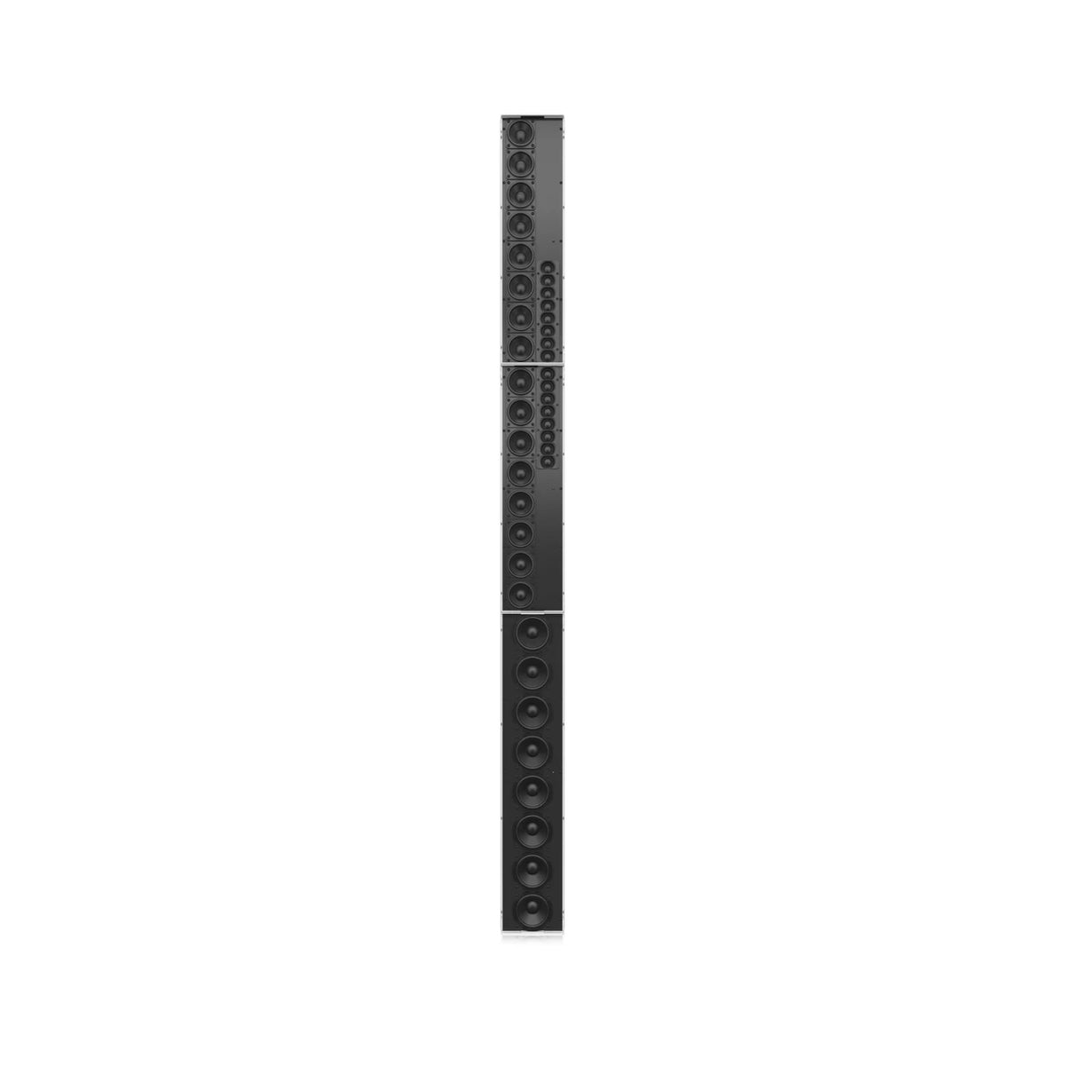 Tannoy QFLEX 40 Digitally Steerable Powered Column Array Loudspeaker with 40 Independently Controlled Drivers, Integrated DSP and BeamEngine GUI Control for Installation Applications