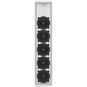 Tannoy VLS 5-WH Passive Column Array Loudspeaker with 5 Mid Range Drivers for Speech Only Installation Applications(White)