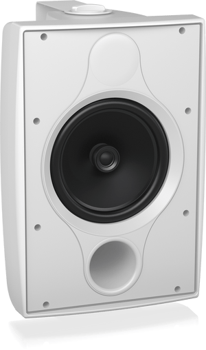 Tannoy DVS 8T-WH 8" Coaxial Surface-Mount Loudspeaker with Transformer for Installation Applications (White)