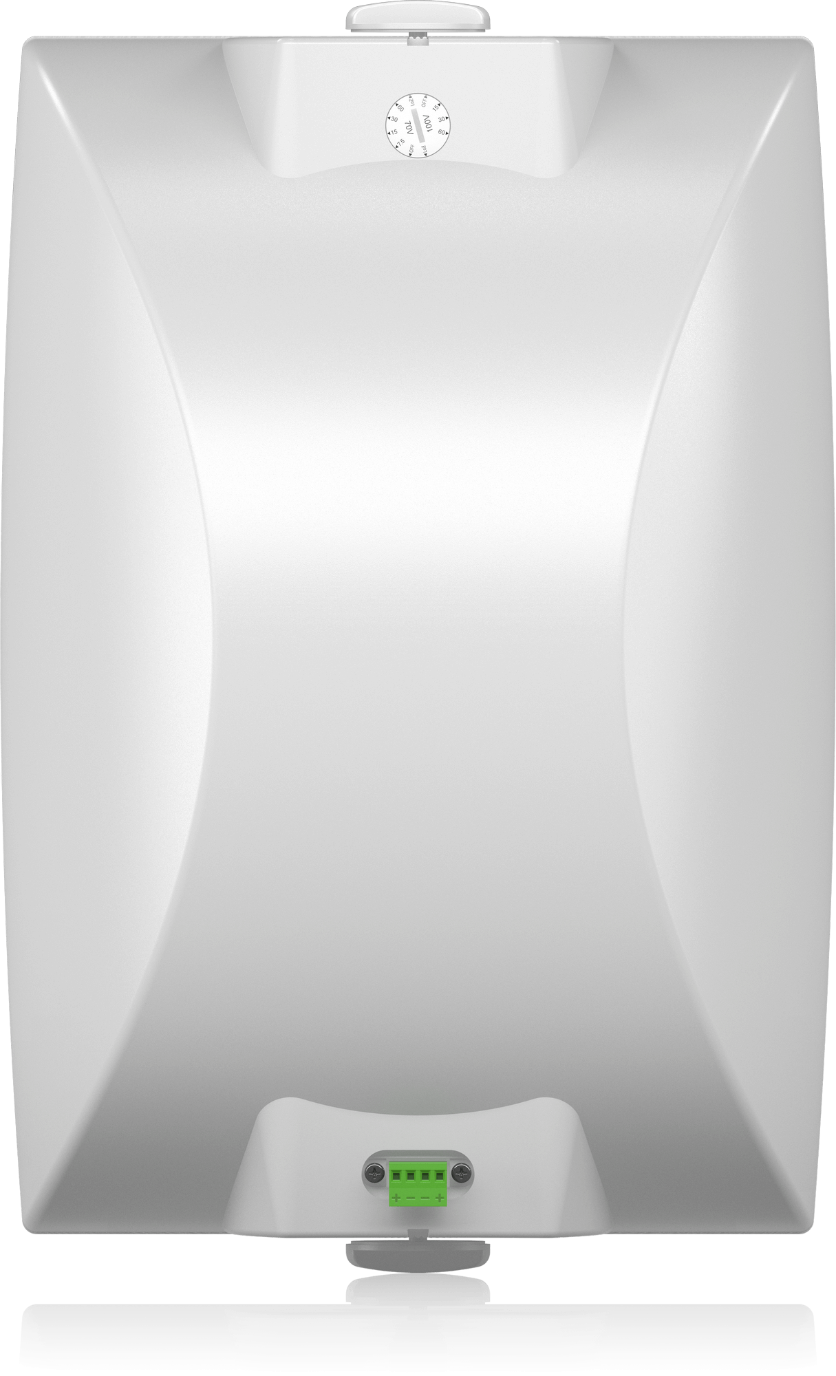 Tannoy DVS 8T-WH 8" Coaxial Surface-Mount Loudspeaker with Transformer for Installation Applications (White)