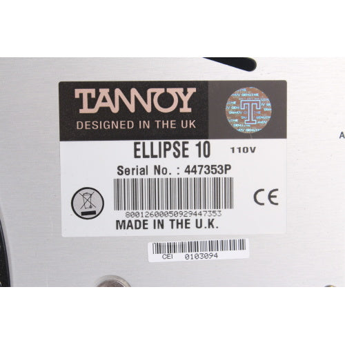 Tannoy Ellipse 10 Active Studio Monitor