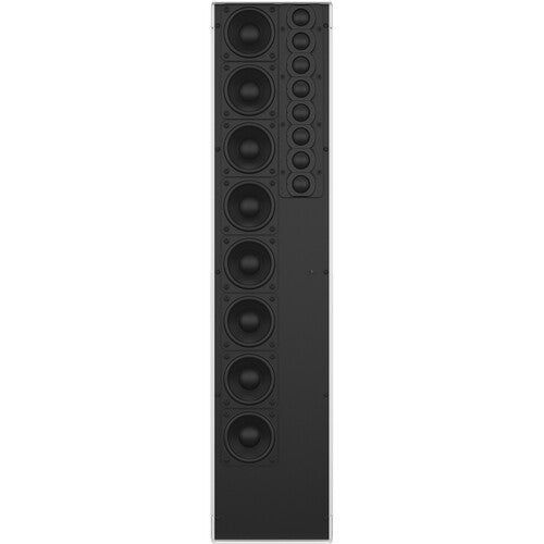 Tannoy QFLEX16-WP Digitally Steerable Powered Column Array Loudspeaker w/ 16 Independently Controlled Drivers, Integrated DSP and BeamEngine GUI Control for Installation Applications (Weather Protected)
