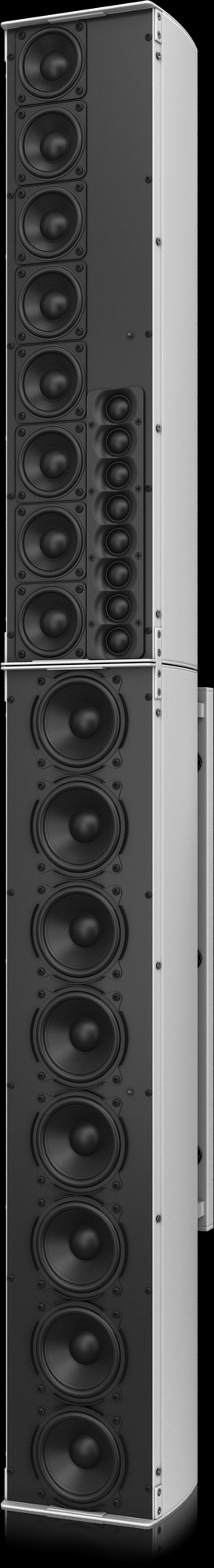 Tannoy QFLEX24-WP 24-WP Digitally Steerable Powered Column Array Loudspeaker w/ 24 Independently Controlled Drivers, Integrated DSP and BeamEngine GUI Control for Installation Applications (Weather Protected)