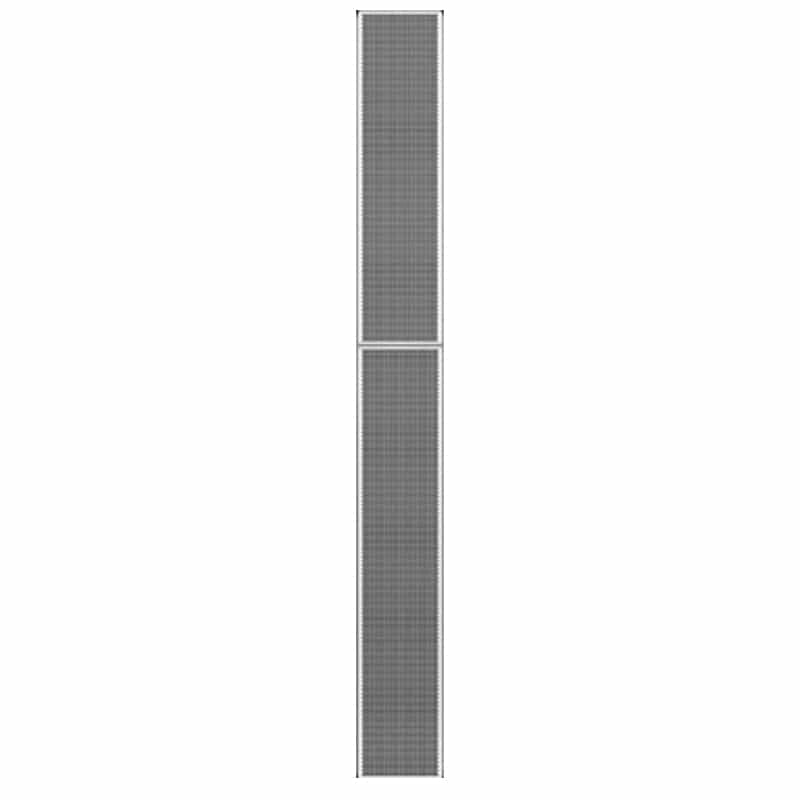 Tannoy QFLEX40 40 Digitally Steerable Powered Column Array Loudspeaker w/ 40 Independently Controlled Drivers, Integrated DSP and BeamEngine GUI Control for Installation Applications