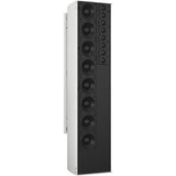 Tannoy QFLEX 16 Digitally Steerable Powered Column Array Loudspeaker with 16 Independently Controlled Drivers, Integrated DSP and BeamEngine GUI Control for Installation Applications