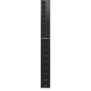 Tannoy QFLEX 24 Digitally Steerable Powered Column Array Loudspeaker with 24 Independently Controlled Drivers, Integrated DSP and BeamEngine GUI Control for Installation Applications