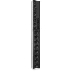 Tannoy QFLEX 24 Digitally Steerable Powered Column Array Loudspeaker with 24 Independently Controlled Drivers, Integrated DSP and BeamEngine GUI Control for Installation Applications