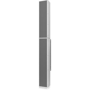 Tannoy QFLEX 24 Digitally Steerable Powered Column Array Loudspeaker with 24 Independently Controlled Drivers, Integrated DSP and BeamEngine GUI Control for Installation Applications