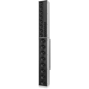 Tannoy QFLEX 24 Digitally Steerable Powered Column Array Loudspeaker with 24 Independently Controlled Drivers, Integrated DSP and BeamEngine GUI Control for Installation Applications