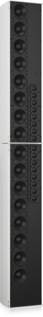 Tannoy QFLEX 32 Digitally Steerable Powered Column Array Loudspeaker with 32 Independently Controlled Drivers, Integrated DSP and BeamEngine GUI Control for Installation Applications