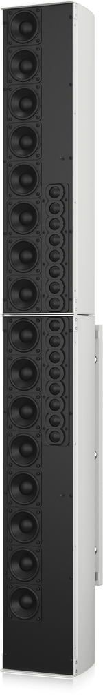 Tannoy QFLEX 32 Digitally Steerable Powered Column Array Loudspeaker with 32 Independently Controlled Drivers, Integrated DSP and BeamEngine GUI Control for Installation Applications