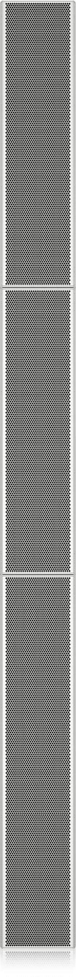Tannoy QFLEX 40 Digitally Steerable Powered Column Array Loudspeaker with 40 Independently Controlled Drivers, Integrated DSP and BeamEngine GUI Control for Installation Applications
