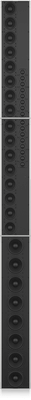 Tannoy QFLEX 40 Digitally Steerable Powered Column Array Loudspeaker with 40 Independently Controlled Drivers, Integrated DSP and BeamEngine GUI Control for Installation Applications