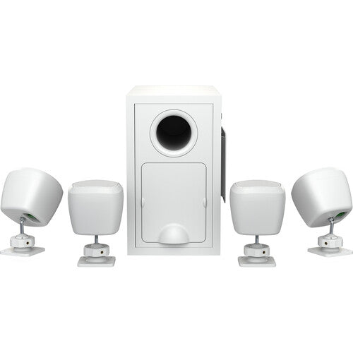 Tannoy SAT SUB 4PACK-WH Packaged Satellite-Subwoofer Loudspeaker System for Commercial Applications