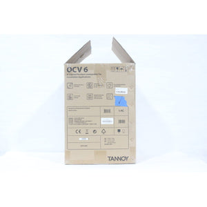 Tannoy TA-OCV6-BK 6" Coaxial Pendant Loudspeaker for Installation Applications