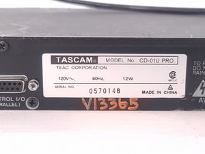 Tascam CD-01U CD Player