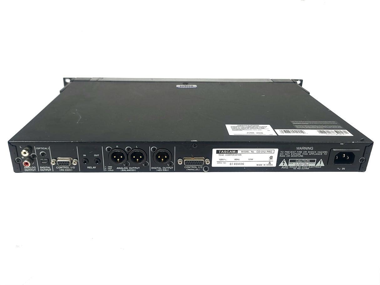 Tascam CD-01U CD Player