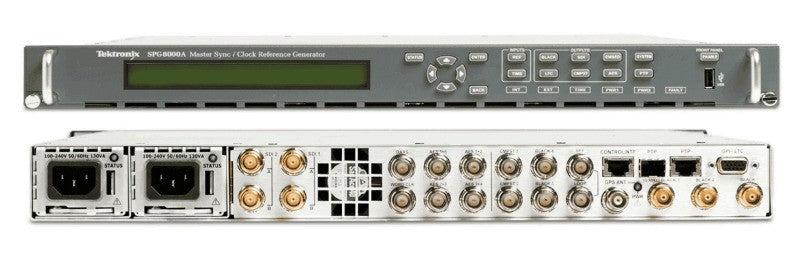 Tektronix SPG 8000A Master Sync / Clock Reference Generator