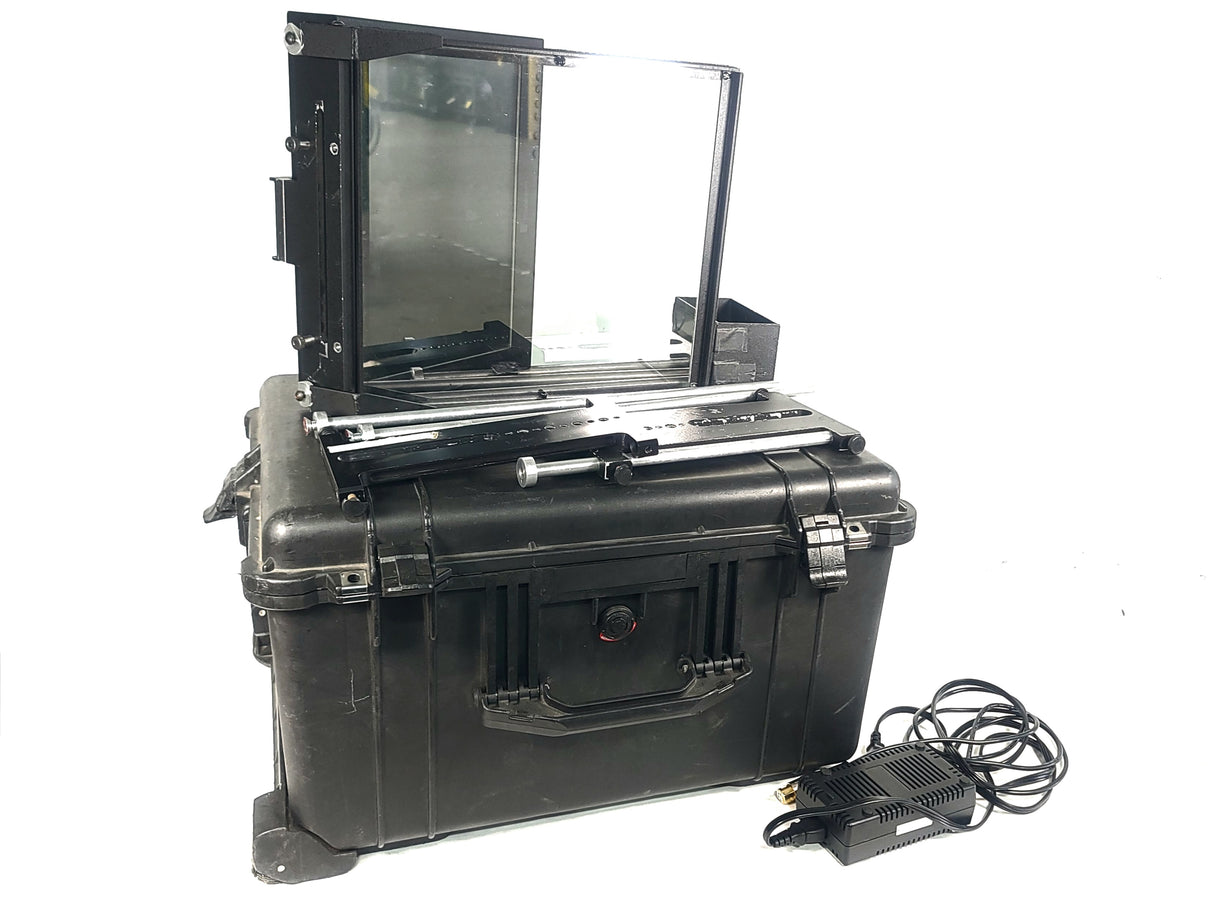 Telescript FPS-150bVHB 15" Teleprompter w/ Mounting Brackets in Hard Rolling Case