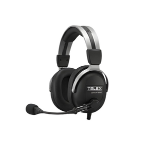 Telex Aviation Intercom Dual Ear Micro Phone Headset