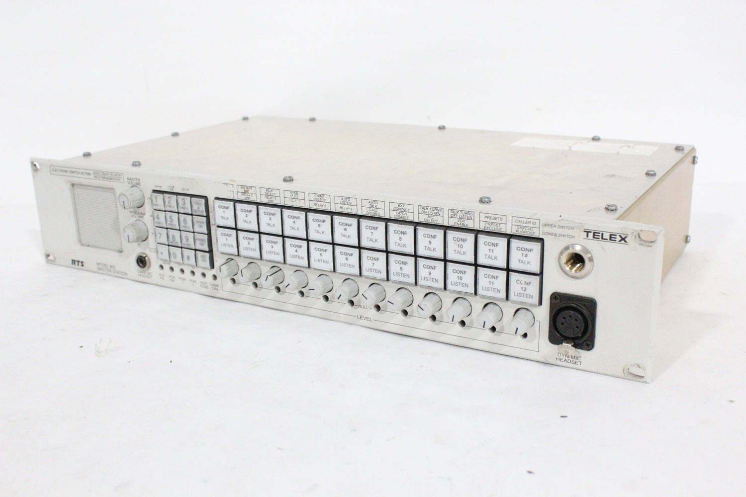 Telex 803 12-Channel Programmable Master Station w/ 4-Wire Listen Option & IFB-4001 Emulate