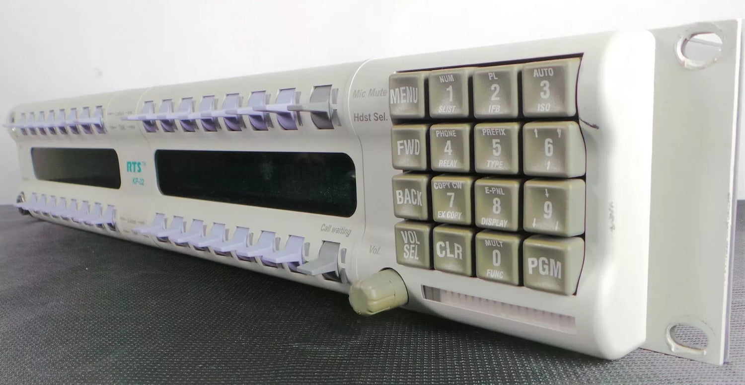 Telex RTS KP-32 32 Position Intercom Talkback Matrix Key Panel