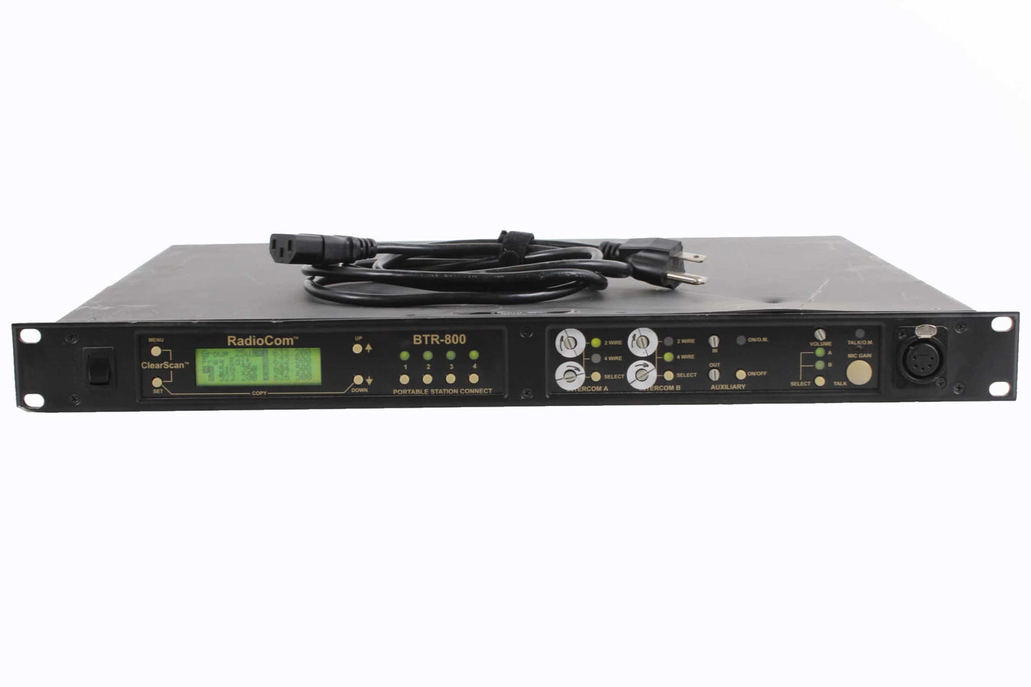 Telex RadioCom BTR-800 Intercom Base Station tx518.1-535.9 rx632.1-649.9 MHZ