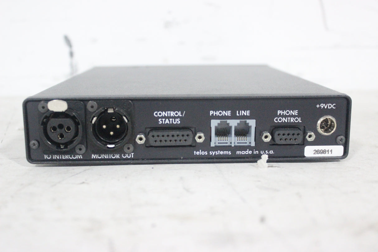 Telos Systems The Link Intercom-To-Telephone Interface w/ Telephone, Telephone Cable, And PSU