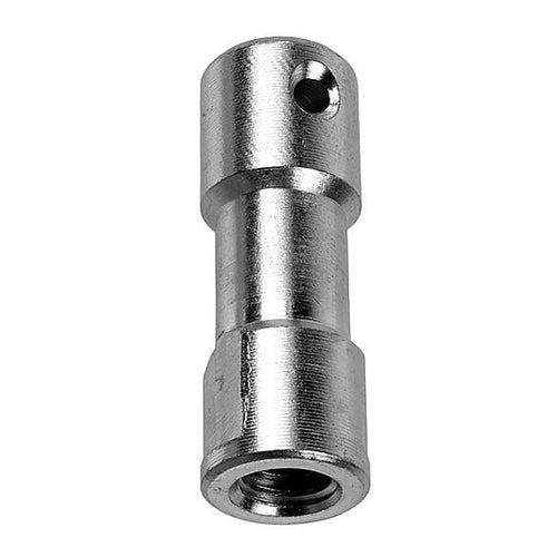The Light Source Baby Pin with 3_8-16 Female Thread Silver MBP.375-FEMALE