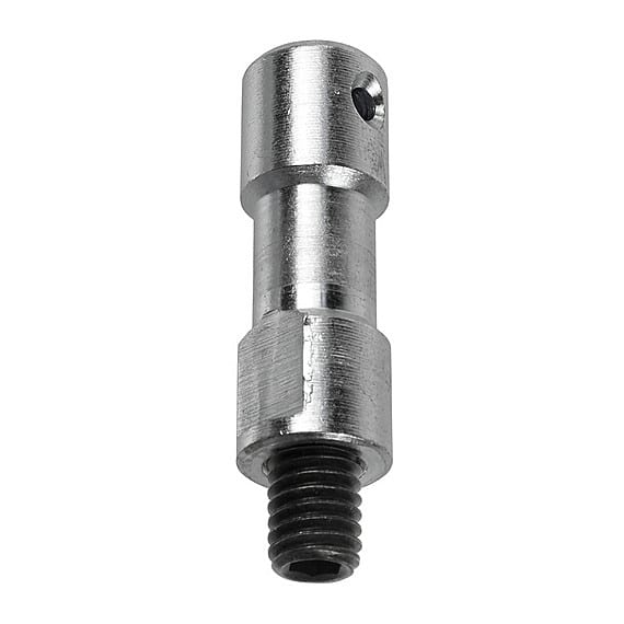 The Light Source Baby Pin with 3_8-16 Male Threads Silver MBP.375