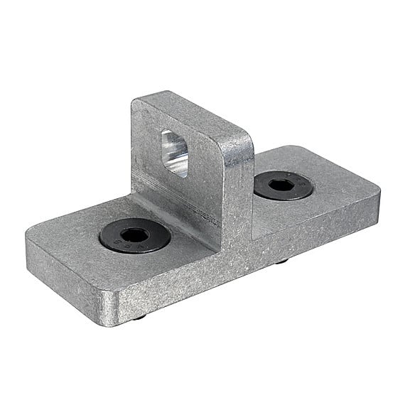 The Light Source Chain Pole Clamp Chandelier Mount for Main Mounting Block Silver CPC-MBCM
