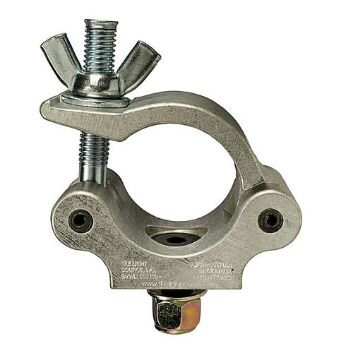 The Light Source Mega-Coupler with 1_2 Flat Head Bolt Steel Wingnut Silver MLM1_2CS-SW
