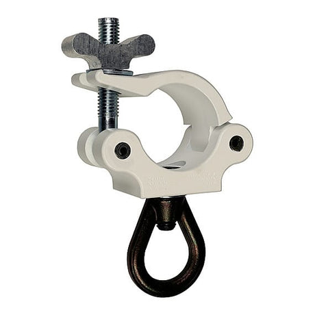 The Light Source Mega-Coupler with Eyenut White Powder Coat MLWSE