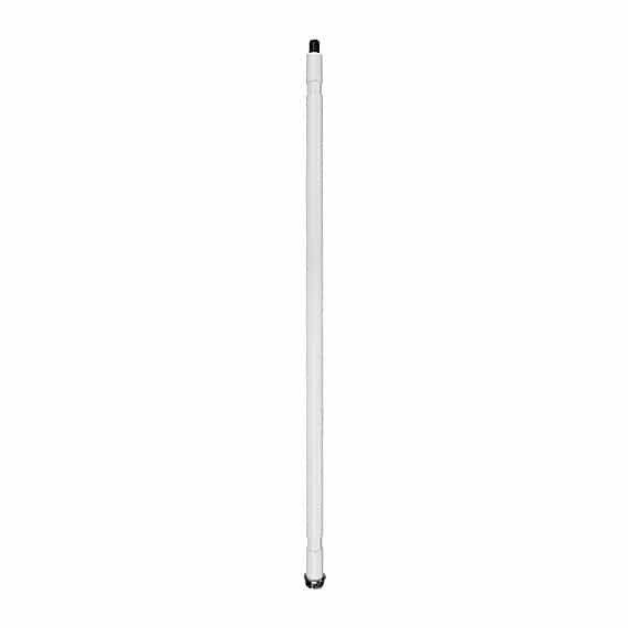 The Light Source Mega-Drop Down 24 inch White Powder Coat MDDW24