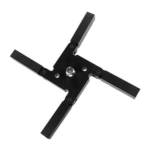 The Light Source Mega-Folding Floor Stand Black Anodized MFFSB