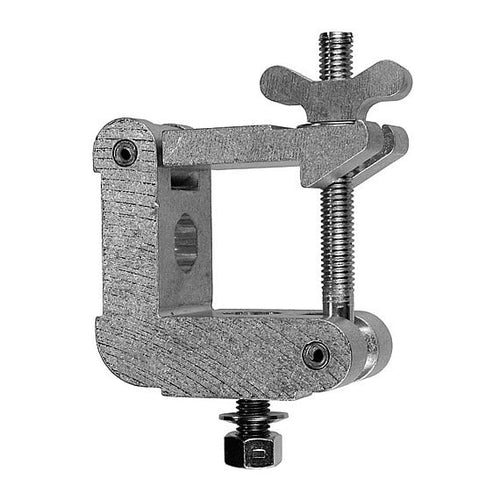 The Light Source Mega-Square 2 Inch Square Half Coupler Silver SQC2M