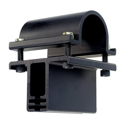 The Light Source Mega-Trackhanger Long Black Anodized MTLB