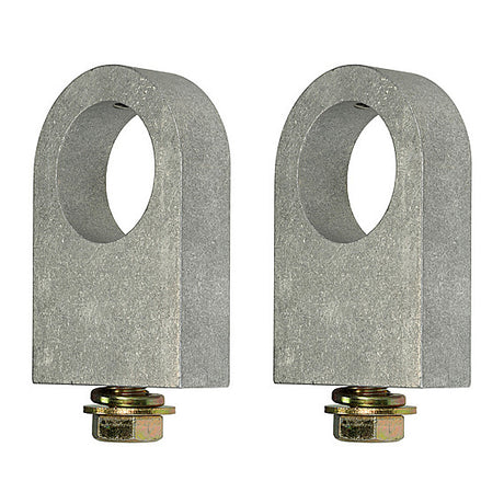 The Light Source Mega-Truss Tee Clamp Silver Set of 2 MTTC
