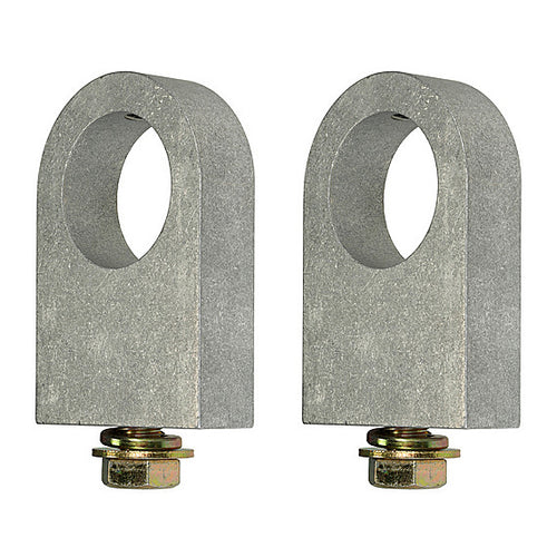 The Light Source Mega-Truss Tee Clamp Silver Set of 2 MTTC